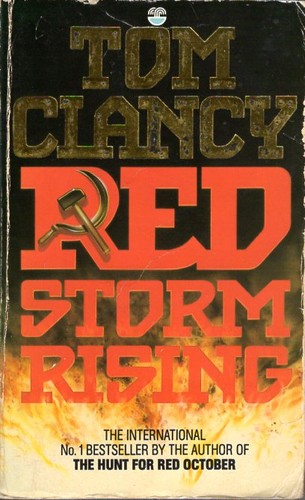Red Storm Rising by Tom Clancy book cover