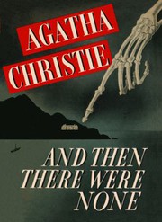 And Then There Were None by Agatha Christie book cover
