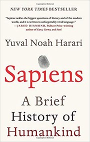 Sapiens by Yuval Noah Harari book cover