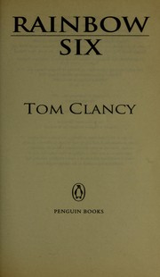 Rainbow Six by Tom Clancy book cover