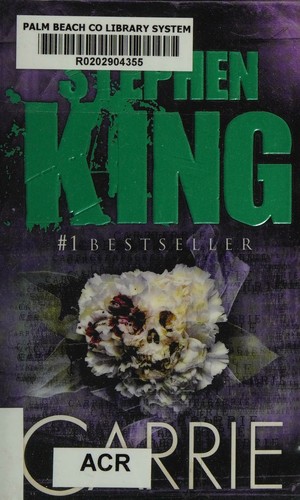 Carrie by Stephen King book cover
