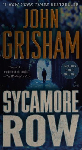 Sycamore Row by John Grisham book cover