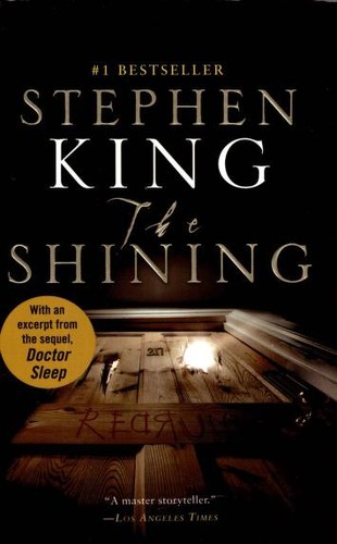 The Shining by Stephen King book cover