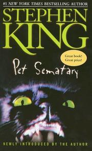 Pet Sematary by Stephen King book cover