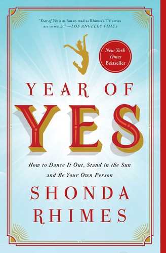 Year of Yes by Shonda Rhimes book cover