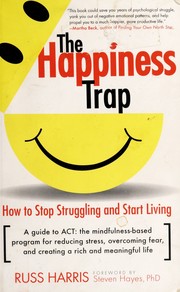 The Happiness Trap by Russ Harris book cover