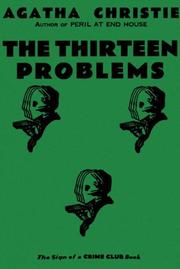 The Thirteen Problems by Agatha Christie book cover