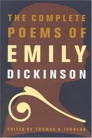 The Complete Poems of Emily Dickinson by Emily Dickinson book cover