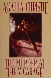 The Murder at the Vicarage by Agatha Christie book cover