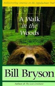 A Walk in the Woods by Bill Bryson book cover