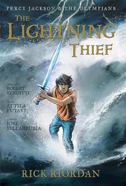 The Lightning Thief by Rick Riordan book cover