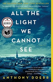 All the Light We Cannot See by Anthony Doerr book cover