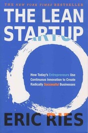 The Lean Startup by Eric Ries book cover