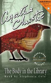 The Body in the Library by Agatha Christie book cover