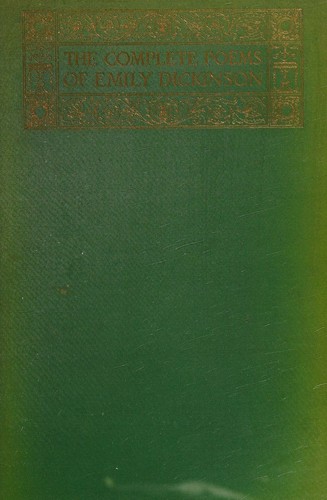 The Complete Poems of Emily Dickinson book cover