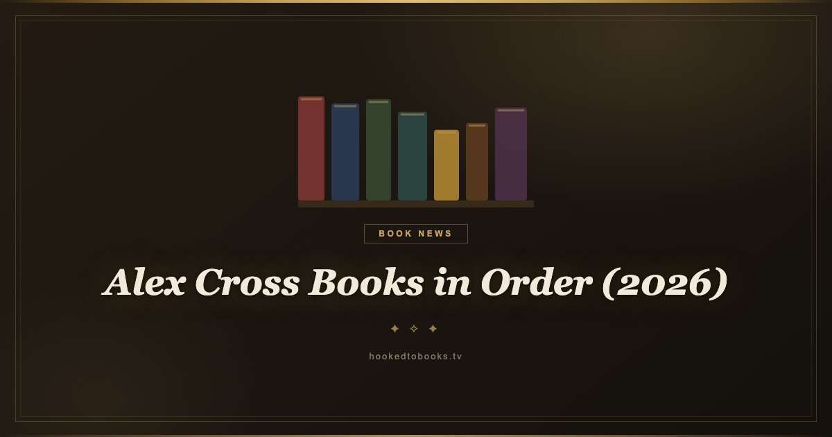 Alex Cross Books in Order (2026)