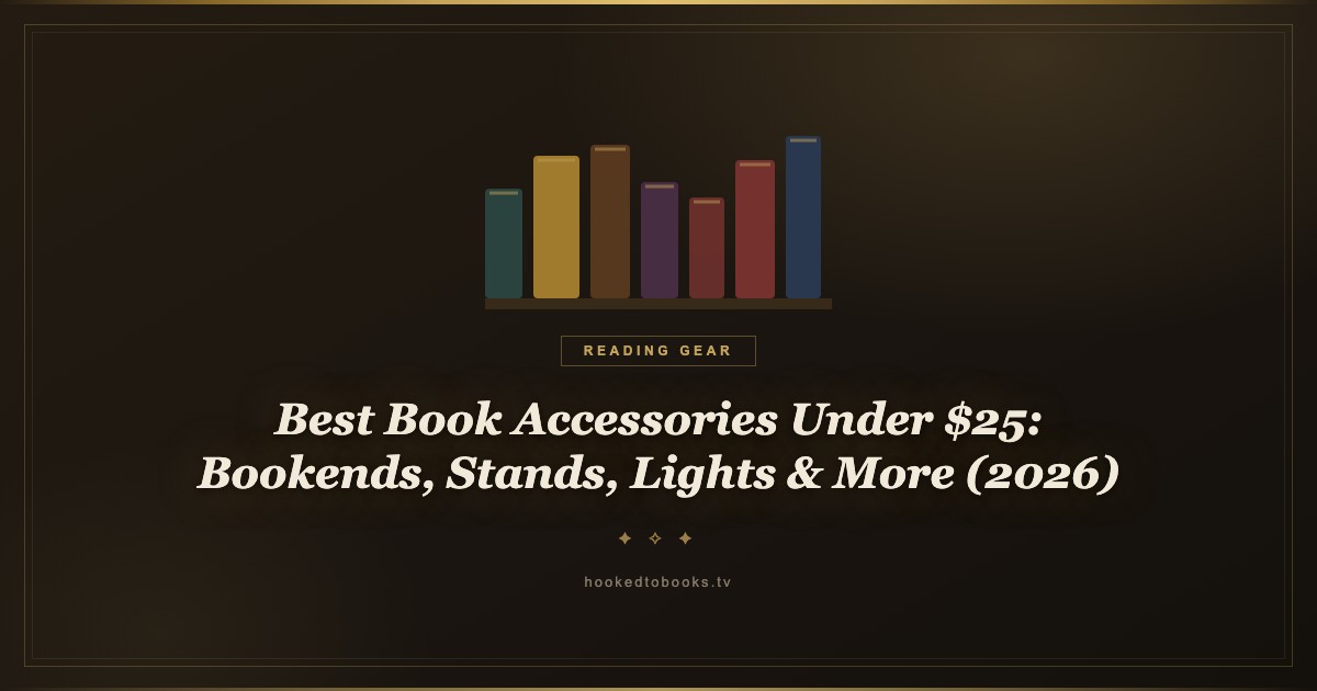 Best Book Accessories Under $25: Bookends, Stands, Lights & More