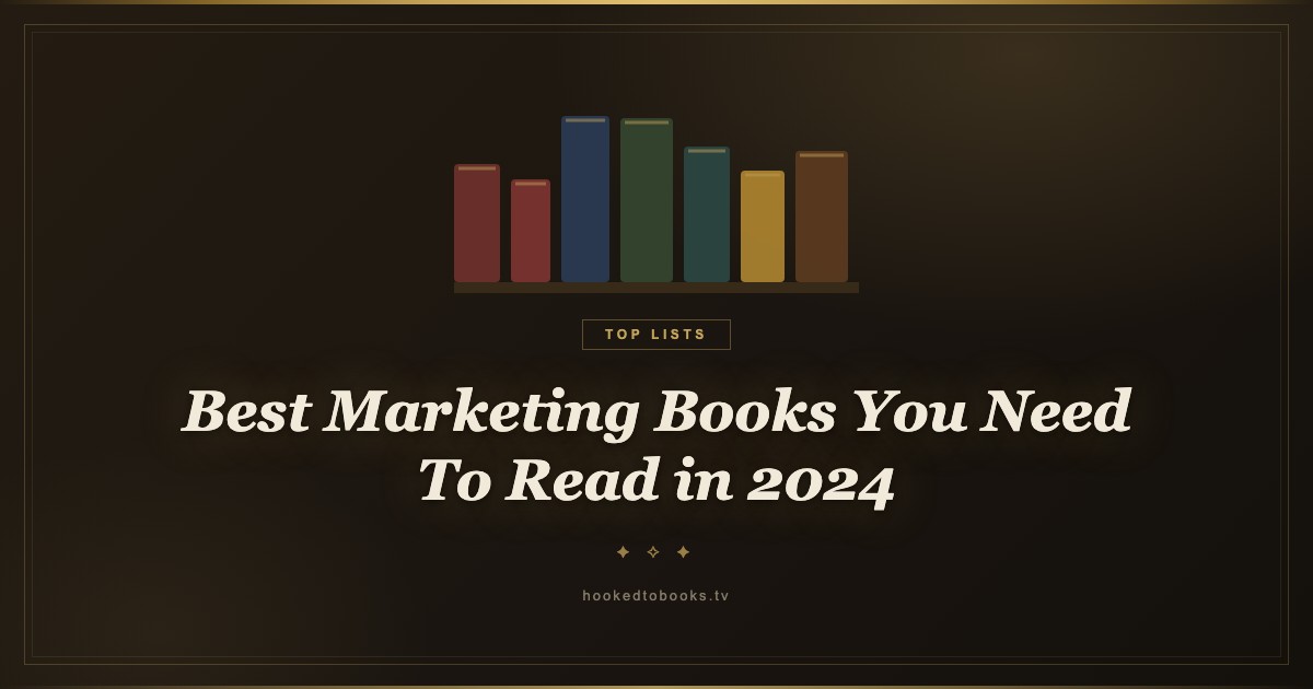 Best Marketing Books You Need To Read in 2024
