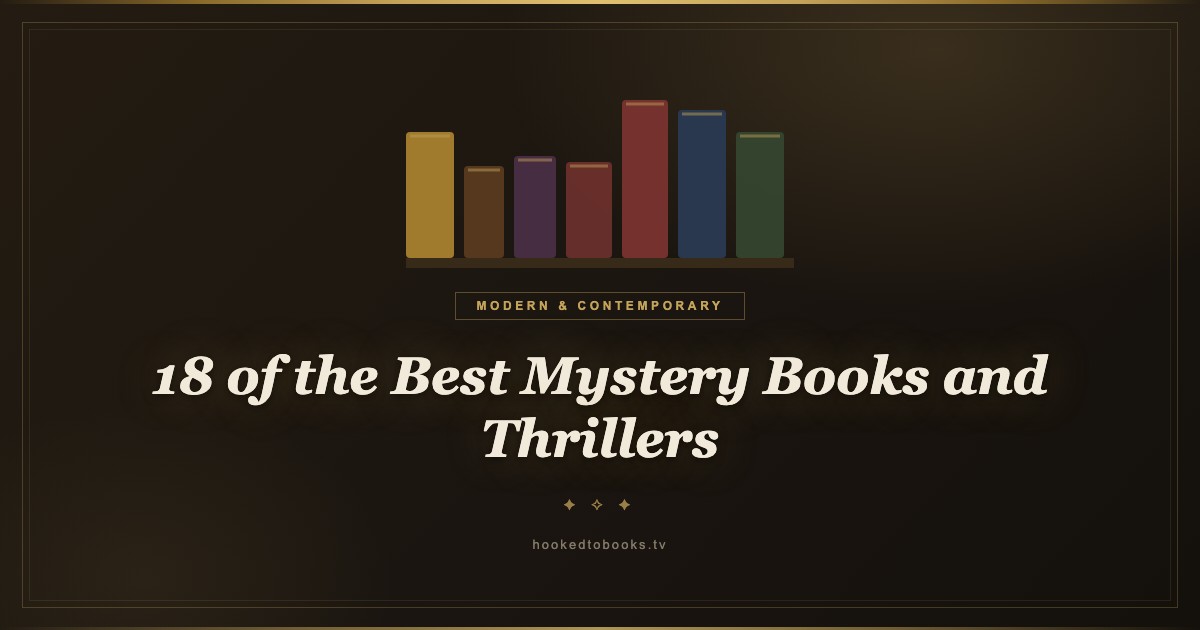 18 of the Best Mystery Books and Thrillers