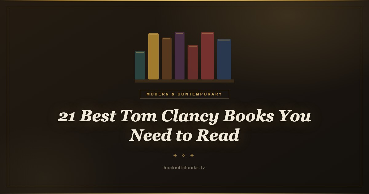 21 Best Tom Clancy Books You Need to Read