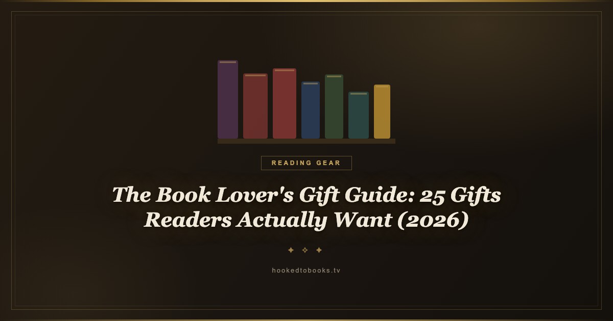 The Book Lover's Gift Guide: 25 Gifts Readers Actually Want (2026)