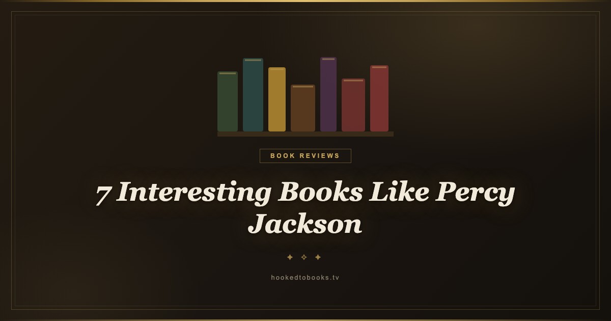 7 Interesting Books Like Percy Jackson
