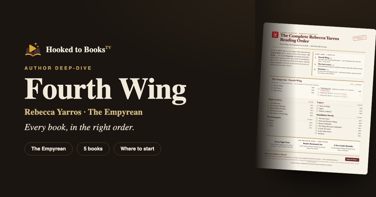 Fourth Wing Books in Order: The Complete Empyrean Reading Guide