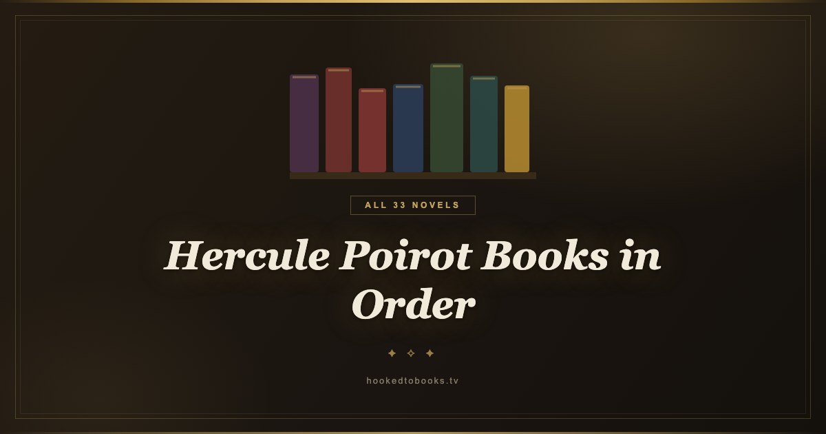 Hercule Poirot Books in Order: All 33 Novels