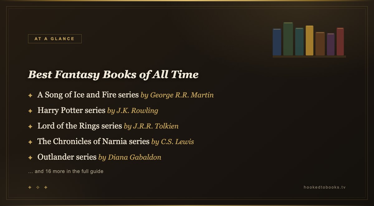 At a glance: top picks from Best Fantasy Books of All Time