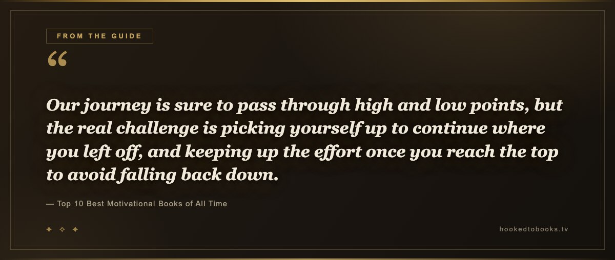 Pull quote from Top 10 Best Motivational Books of All Time