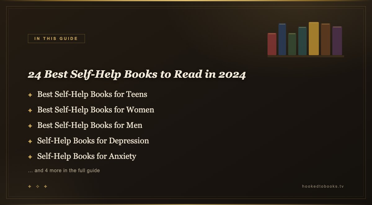 At a glance: top picks from 24 Best Self-Help Books to Read in 2024
