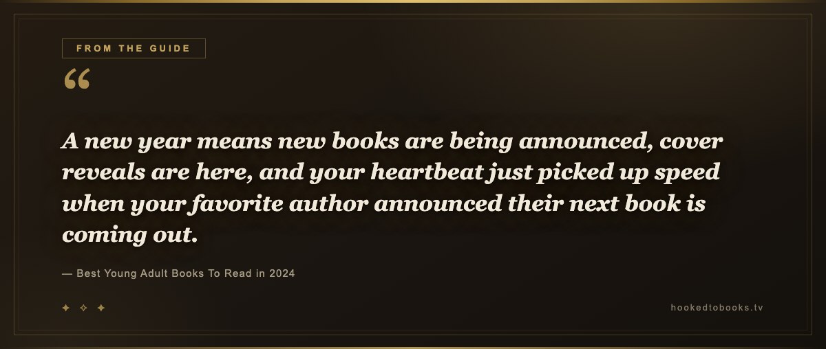 Pull quote from Best Young Adult Books To Read in 2024