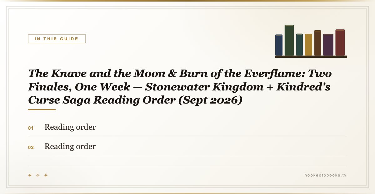 In this guide: Reading order; Reading order