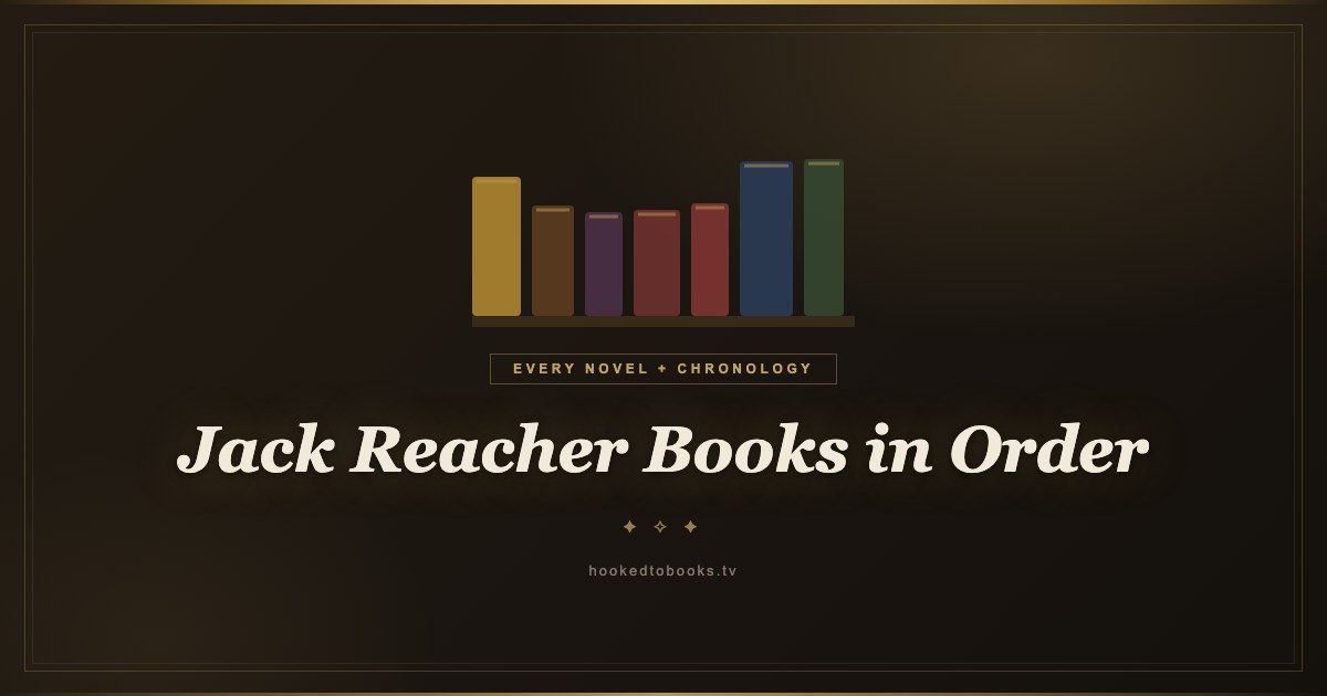 Jack Reacher Books in Order (2026)